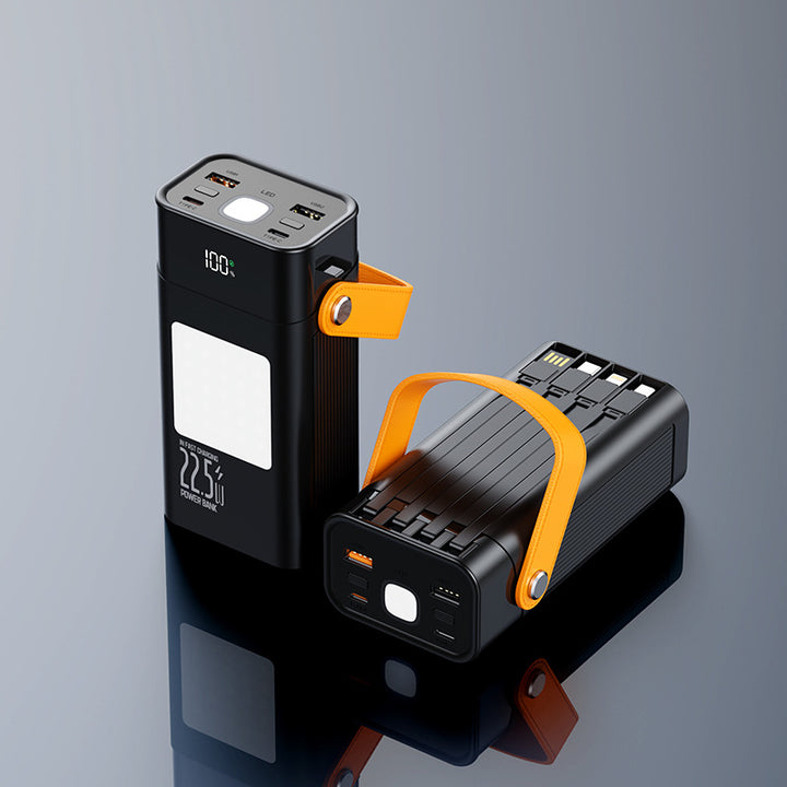 Portable power bank with fast charging port and LED display Bowlift