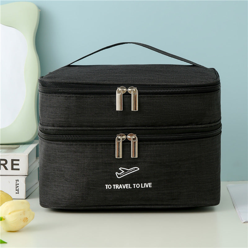 Dual-Layer Travel Organizer Bowlift
