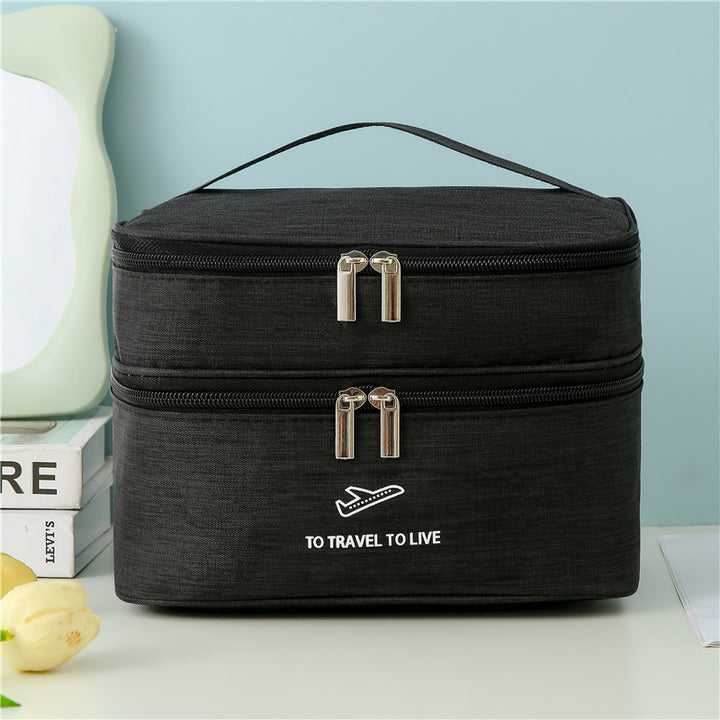 Dual-Layer Travel Organizer Bowlift