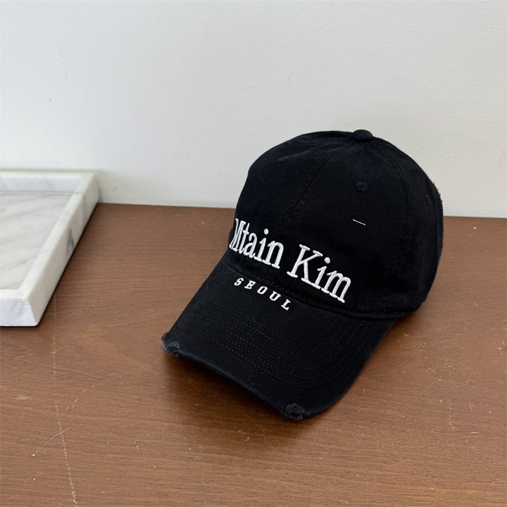 Men's Casual Camo Print Baseball Cap Bowlift