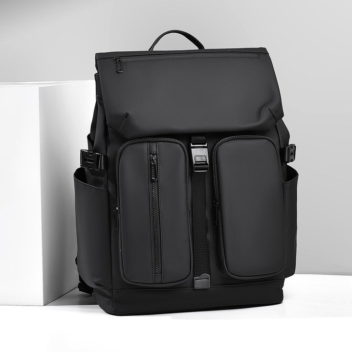 High-Capacity Waterproof Commuter Backpack Bowlift