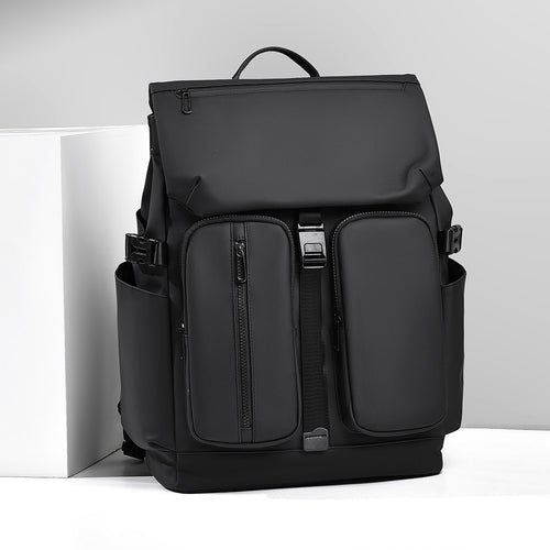 High-Capacity Waterproof Commuter Backpack Bowlift