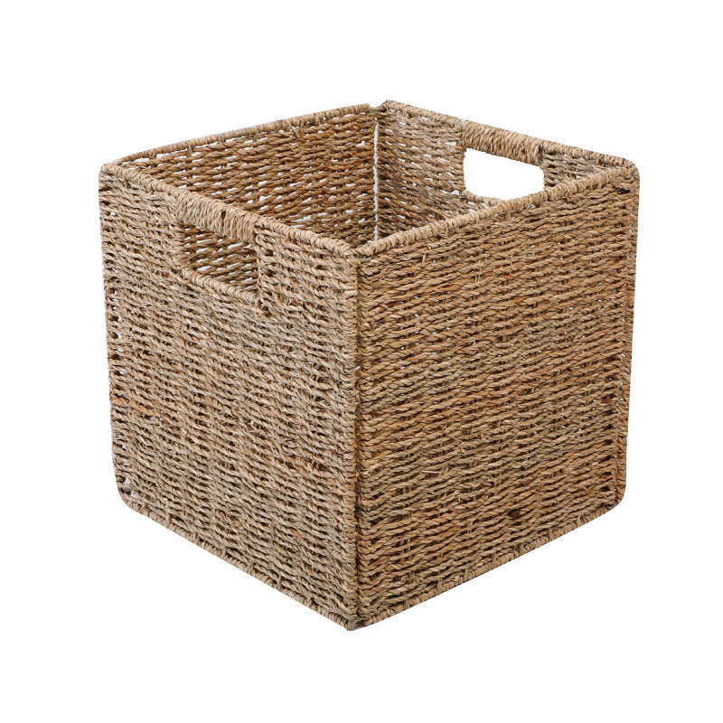 Cozy Woven Pet Storage Basket Bowlift