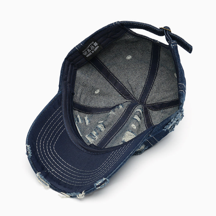Ladies fashion Destroyed-basecap Bowlift