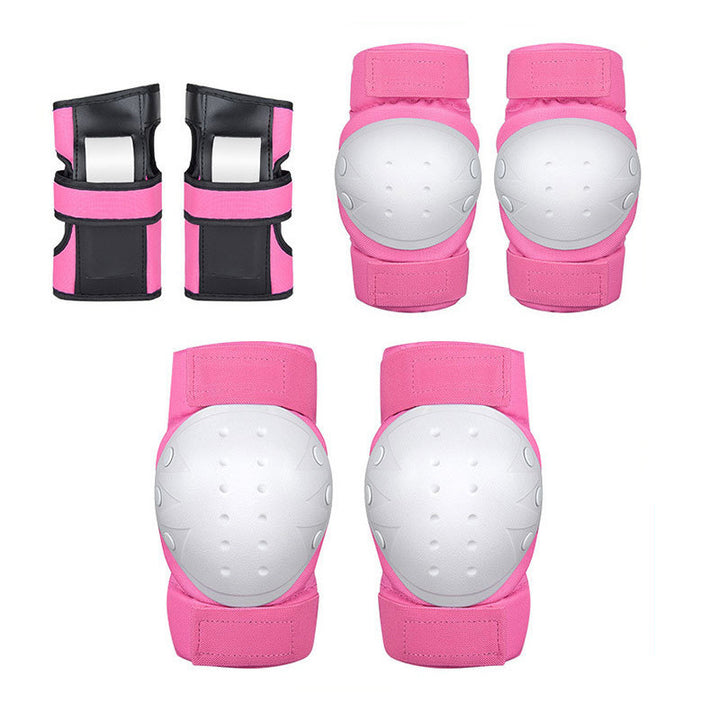 Safety package with knee protectors and wrist protectors Bowlift
