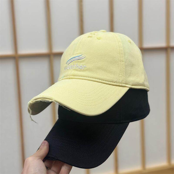 Men's Cotton Adjustable Baseball Cap Bowlift