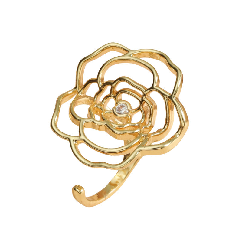 Floral Design Hair Clip Bowlift
