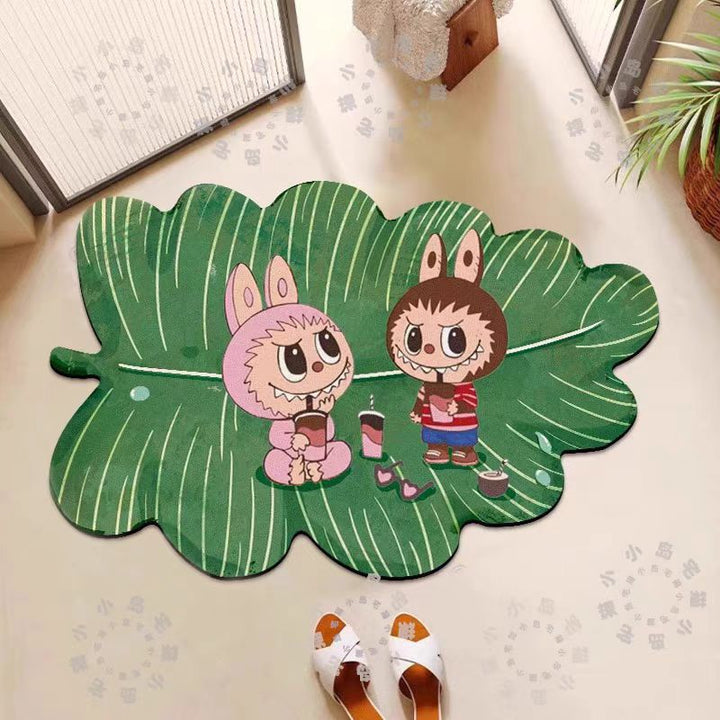 Cute Cartoon-Themed Bath Mat Bowlift