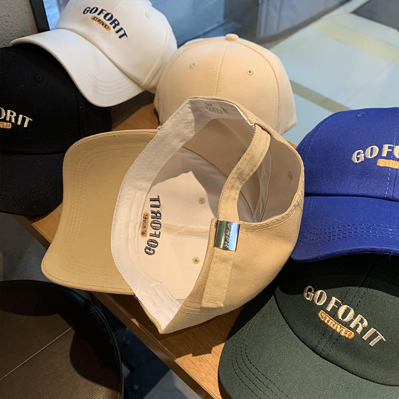 Men's Embroidered Motivational Baseball Cap Bowlift