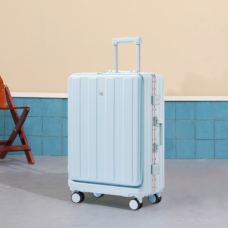 Unisex Lightweight Expandable Hard-Shell Travel Suitcase Bowlift