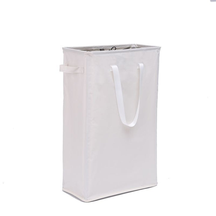 Elegant laundry basket with practical carrying handle Bowlift