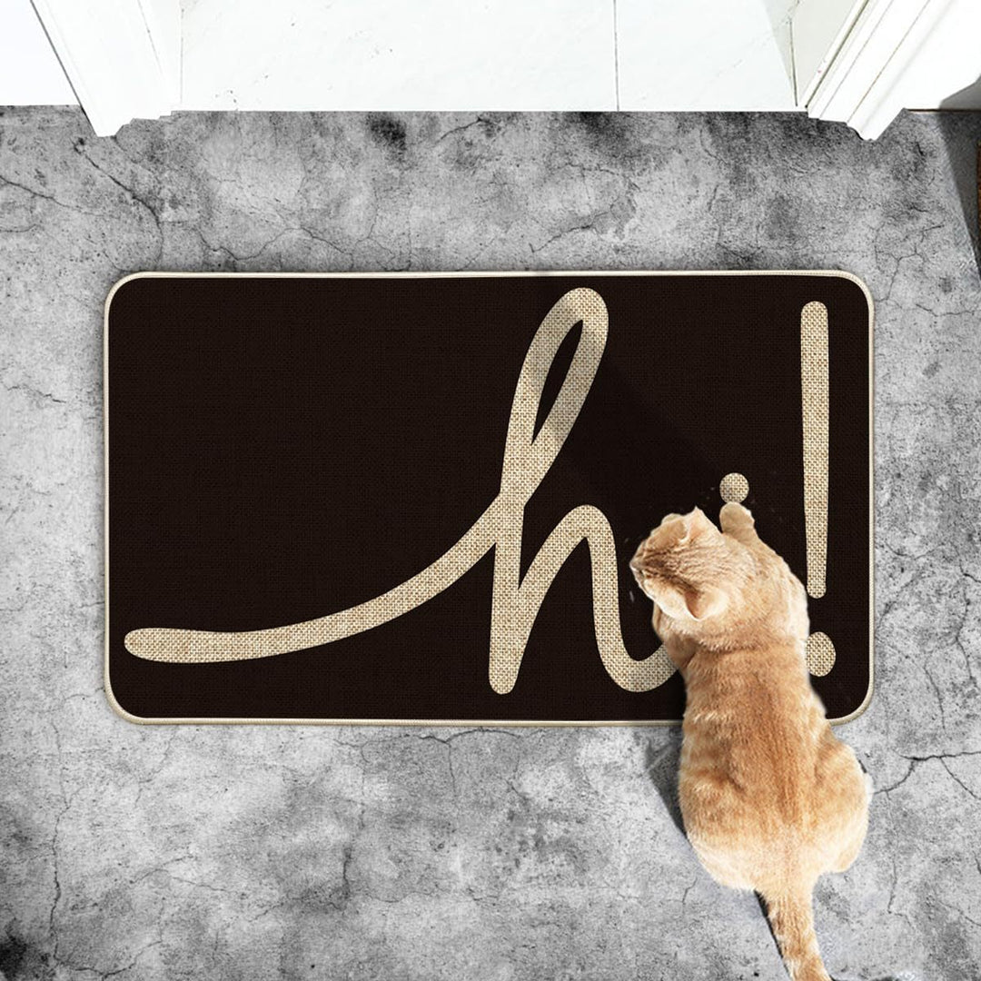 Decorative Welcome Floor Mat Bowlift