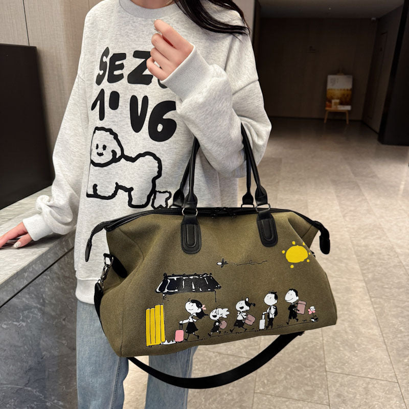 Multifunctional leisure travel bag with colorful design Bowlift