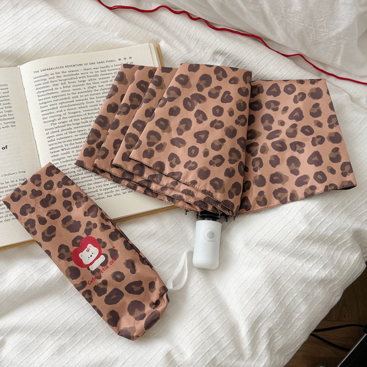 Women’s Foldable Umbrella with Cute Animal Design Bowlift