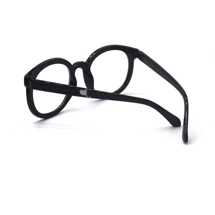 Trendy Heart-Printed Cat-Eye Glasses Bowlift