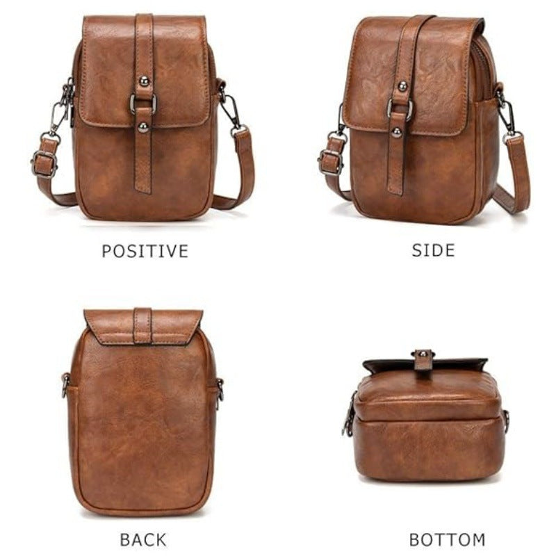 Elegant shoulder bag with thoughtful compartment system Bowlift