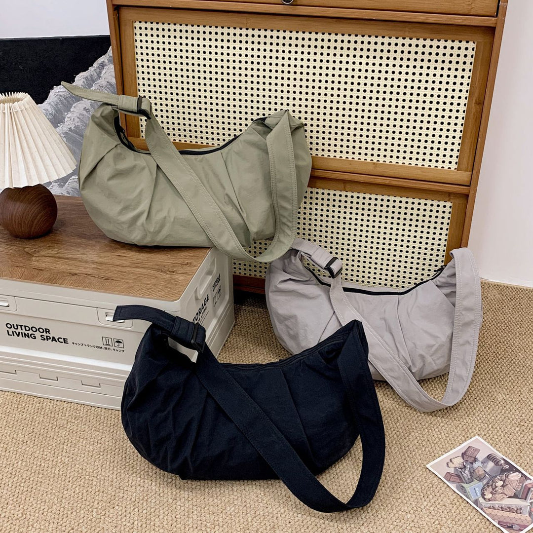 Fashionable shoulder bag with adjustable shoulder strap and practical design Bowlift