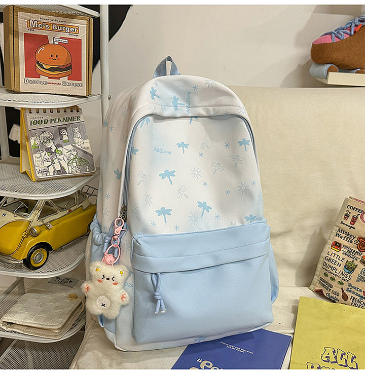 Cute casual backpack with playful butterfly design Bowlift