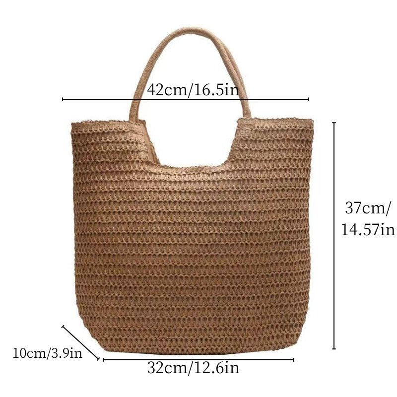 Structured Macrame Shopper Bowlift
