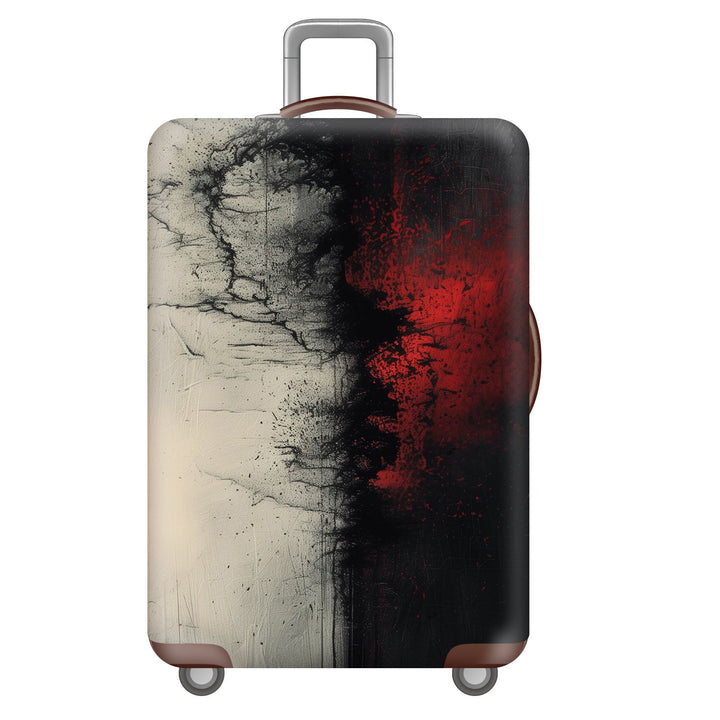 Men's hard-shell suitcase with unique skull design Bowlift