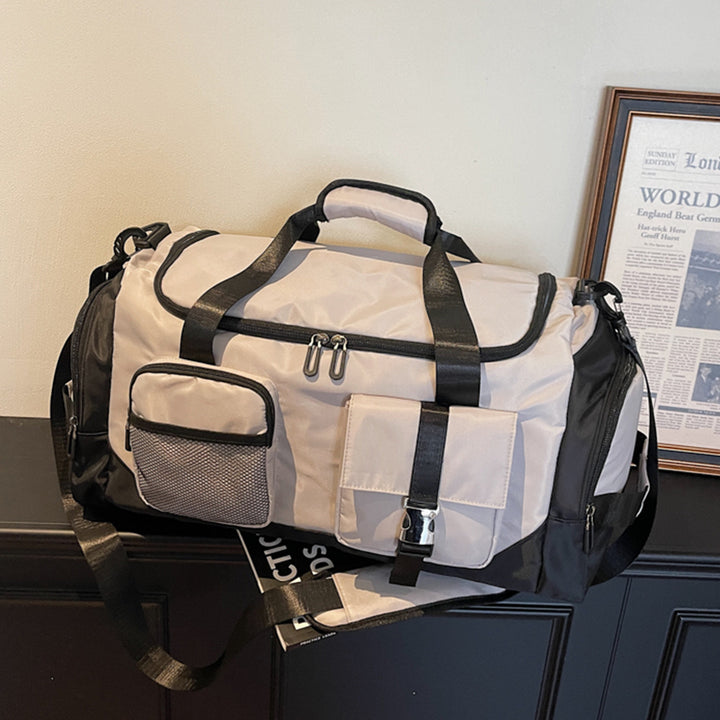 Sporty multifunctional travel bag with external pocket Bowlift