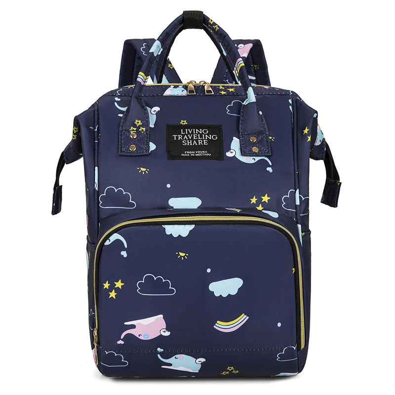 Playful Print Diaper Backpack Bowlift