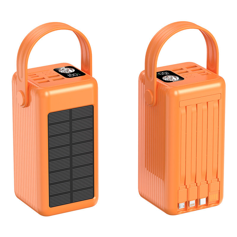 Portable solar charger with versatile functions Bowlift
