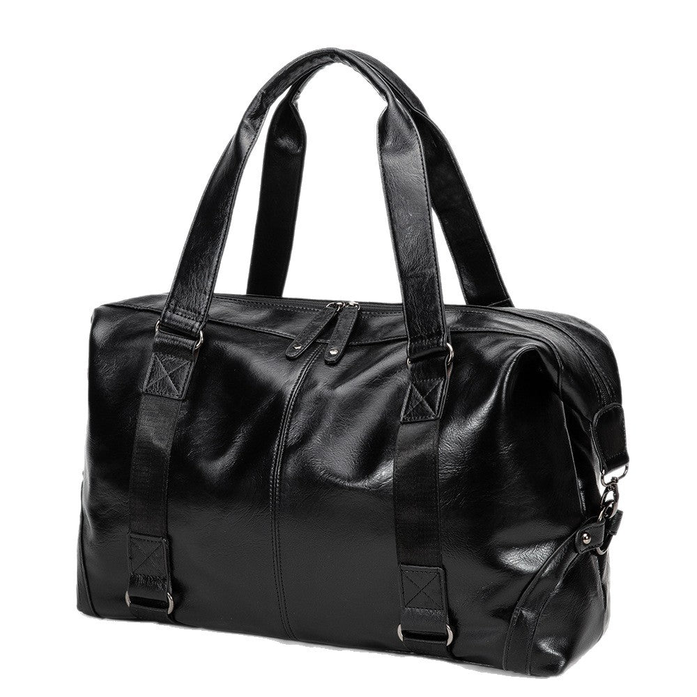 Luxurious Travel Bag Made of High-Quality Leather Bowlift