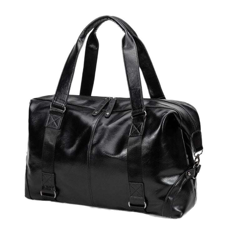 Luxurious Travel Bag Made of High-Quality Leather Bowlift