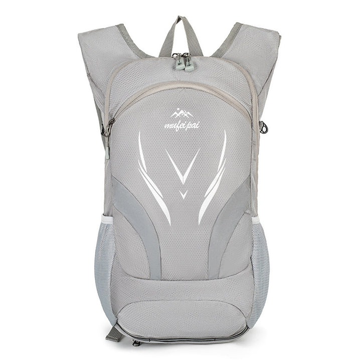 Unisex nan lighter hydration backpack with integrated hydration system breathable mesh back and side mesh outer pockets Bowlift