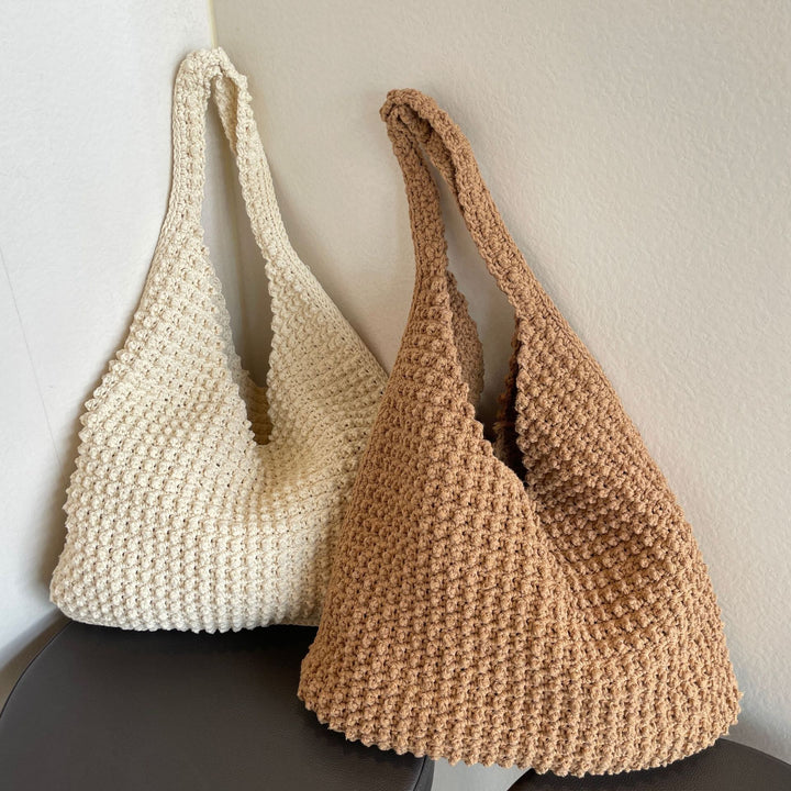 Large Handcrafted Cotton Shopper Bowlift