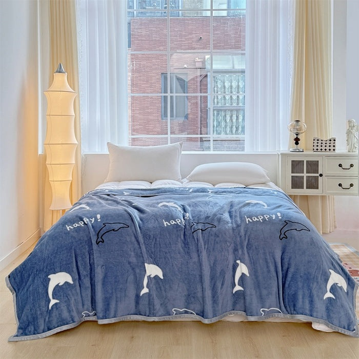 Women Patterned Blanket made of Soft Cotton Bowlift