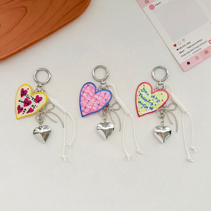 Creative Heart Keychain Bowlift