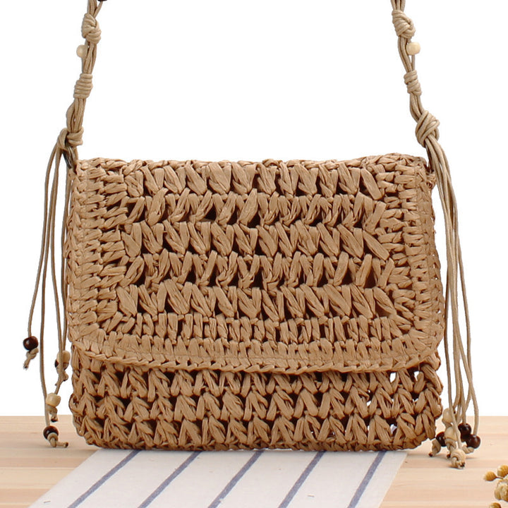 Handbag made of high-quality woven natural material Bowlift