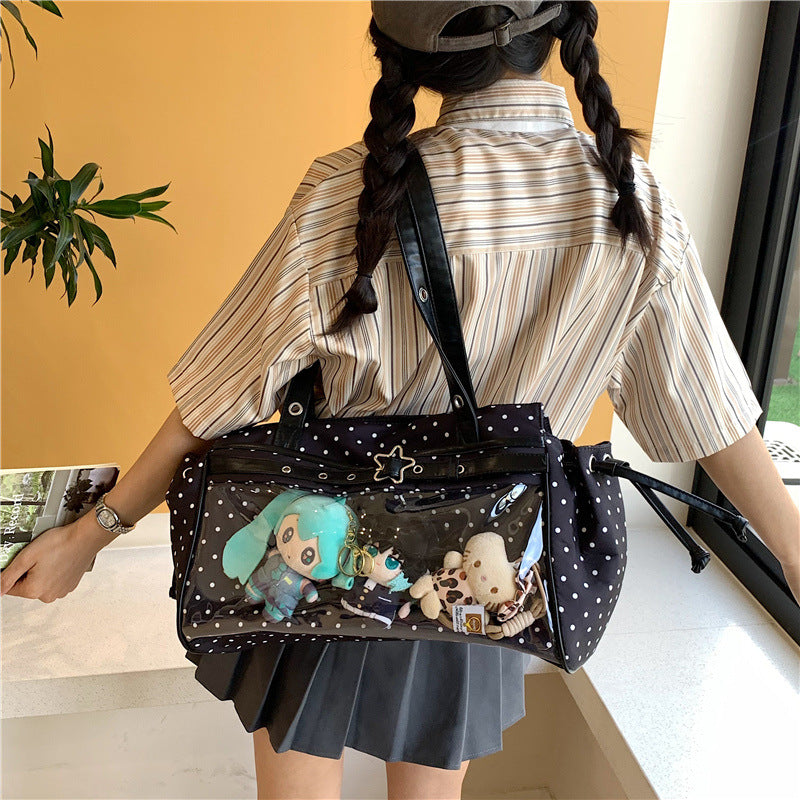 Transparent Display Tote Bag Bowlift