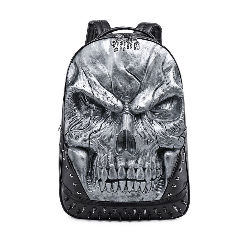 Creative backpack with skull design Bowlift