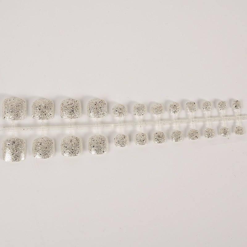 Premium Glittery Press-On Nail Kit Bowlift