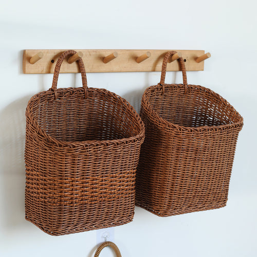 Handwoven Storage Basket with Ergonomic Handle Bowlift 1783754313