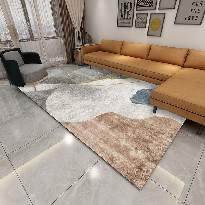 Abstract Geometric Area Rug Bowlift