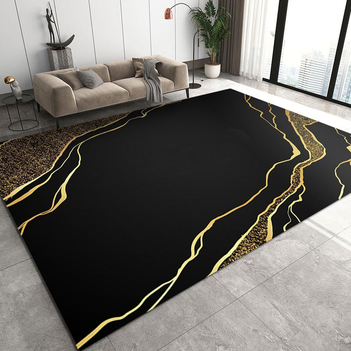 Luxurious Geometric Area Rug Bowlift