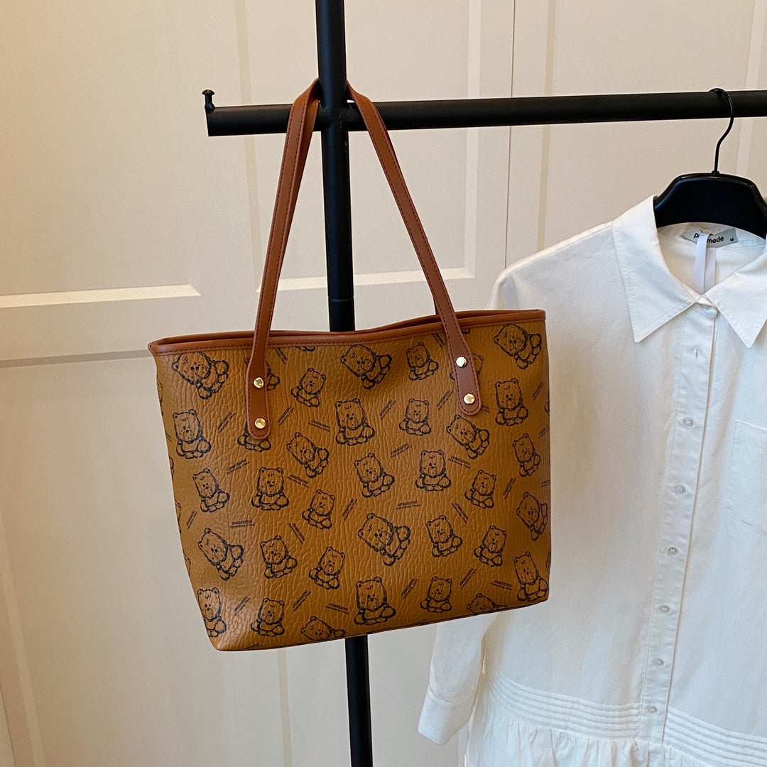 Playful Graphic Tote Bag Bowlift