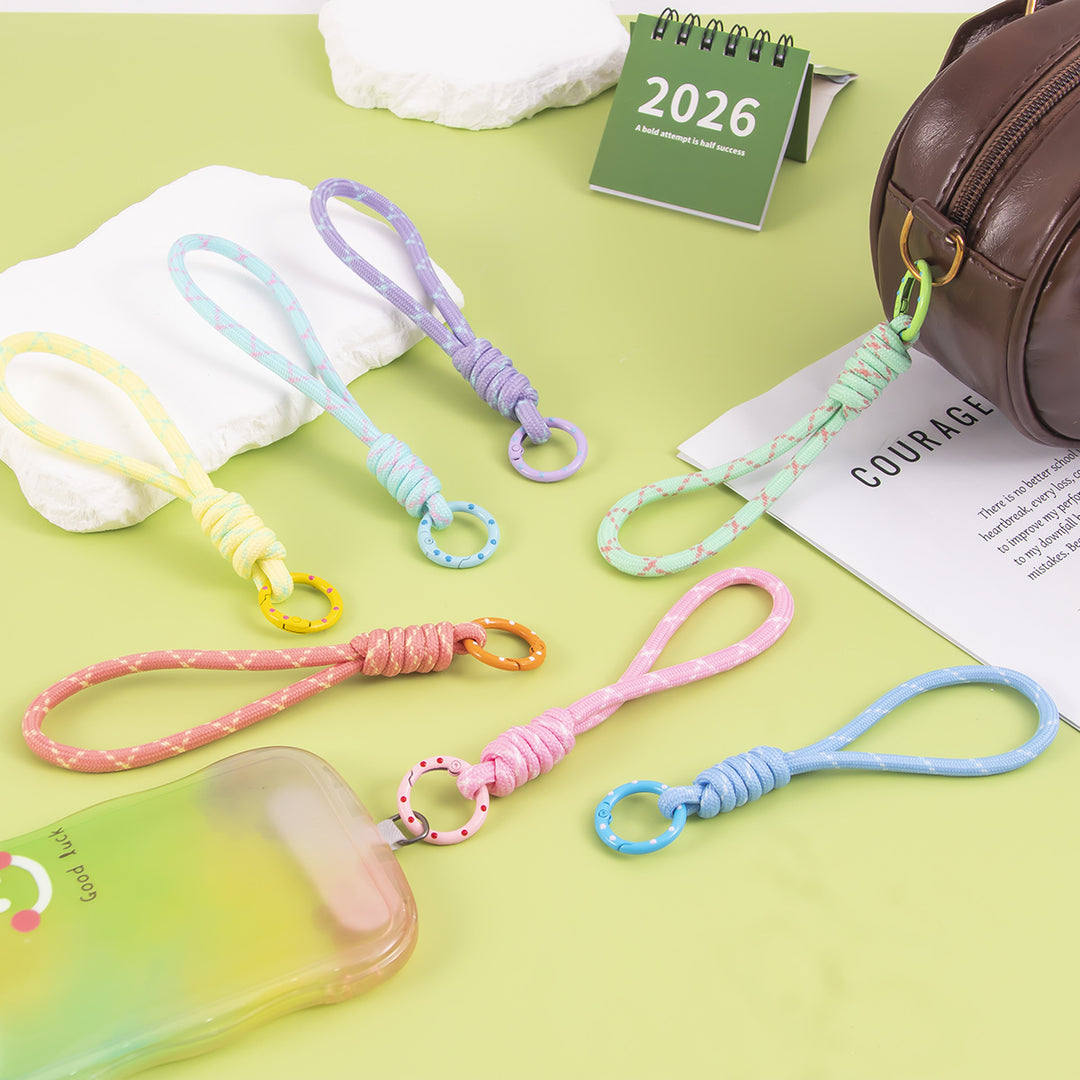 Durable Braided Paracord Keychain Loop Bowlift