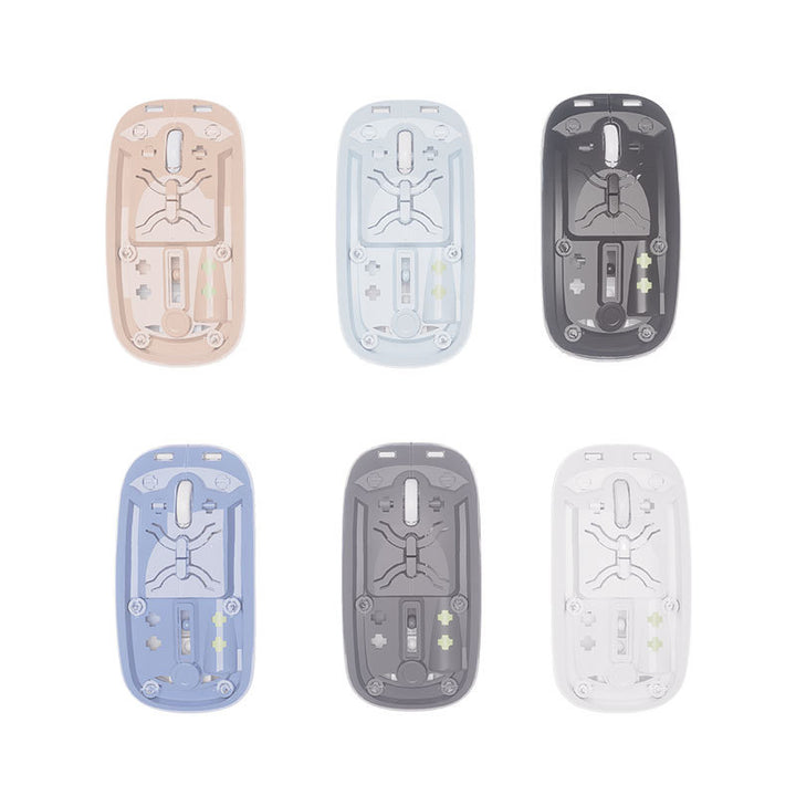 Dual-Mode Wireless Optical Mouse Bowlift