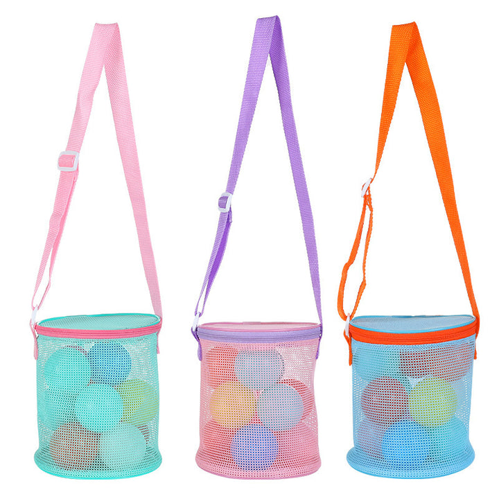 Sporty Shoulder Bag Made of Breathable Mesh Material Bowlift