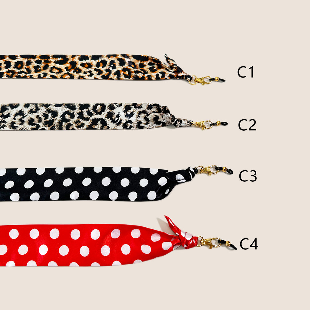 Stylish Leopard Print Eyewear Strap Bowlift