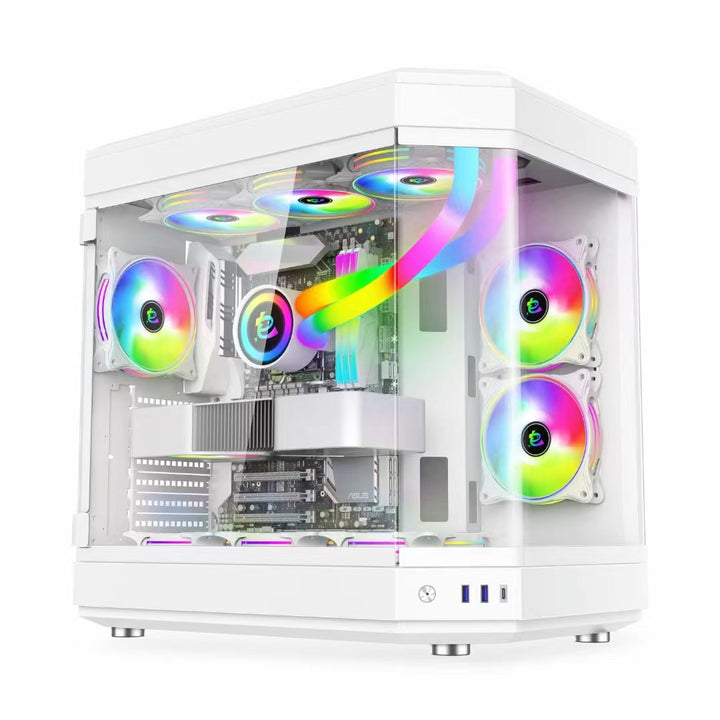 Advanced Transparent Gaming PC Case Bowlift