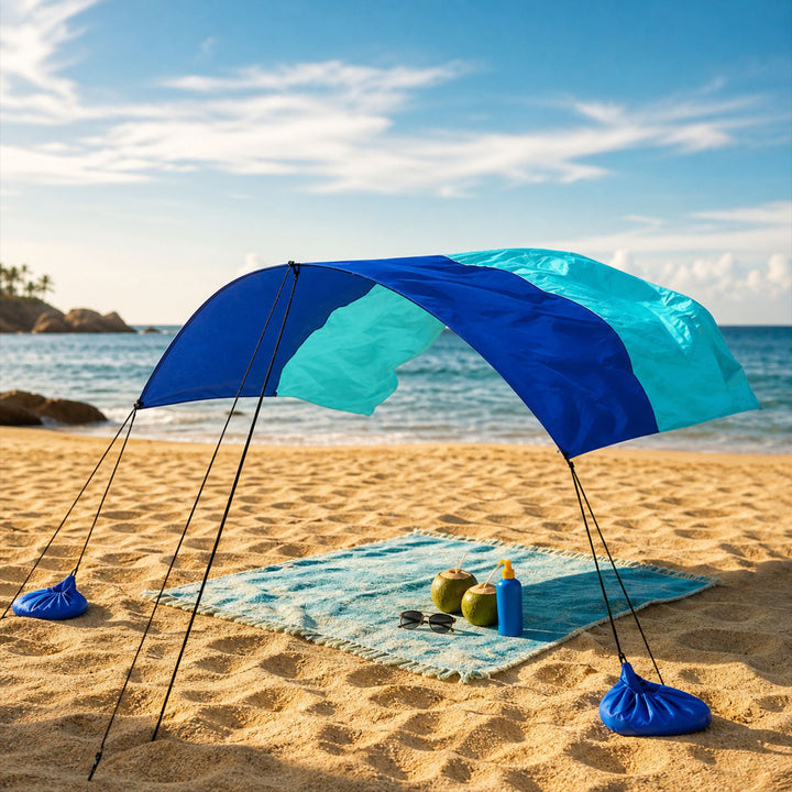 Lightweight Outdoor Beach Canopy Bowlift