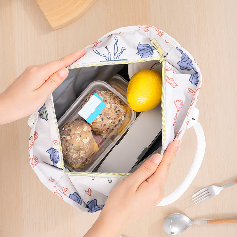 Multi-Pocket Insulated Lunch Tote Bowlift