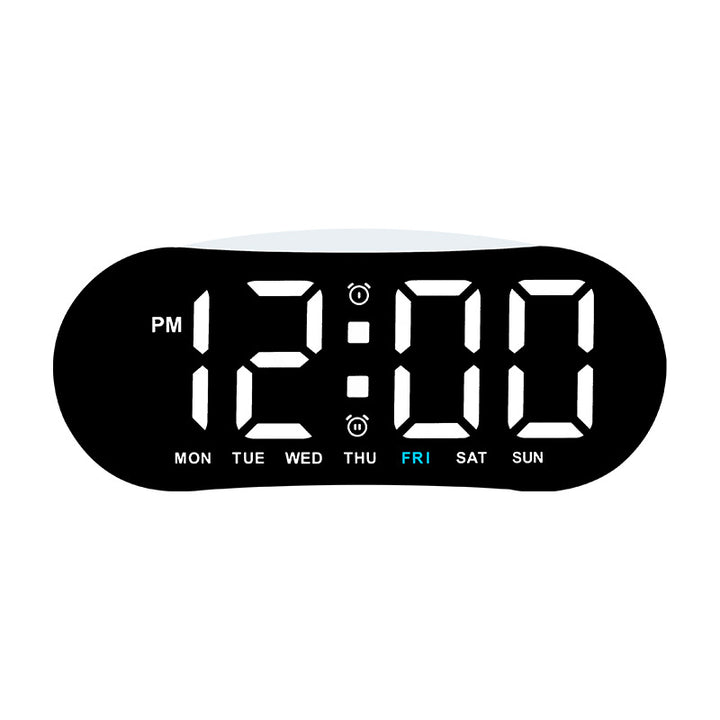 Digital alarm clock with large LED display Bowlift