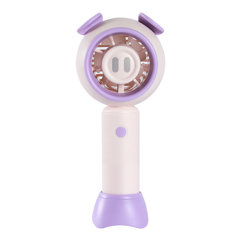Ladies portable USB hand fan with animal design Bowlift